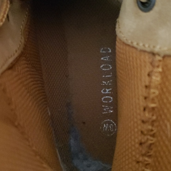 WORKLOAD Steel Toed Waterproof Work Boots.    Size 8W. GENTLY Used - Picture 11 of 11